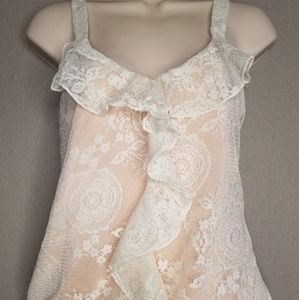 American rag medium lace tank top